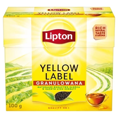 Lipton Yellow Label Herbata granulowana 100 g - 1