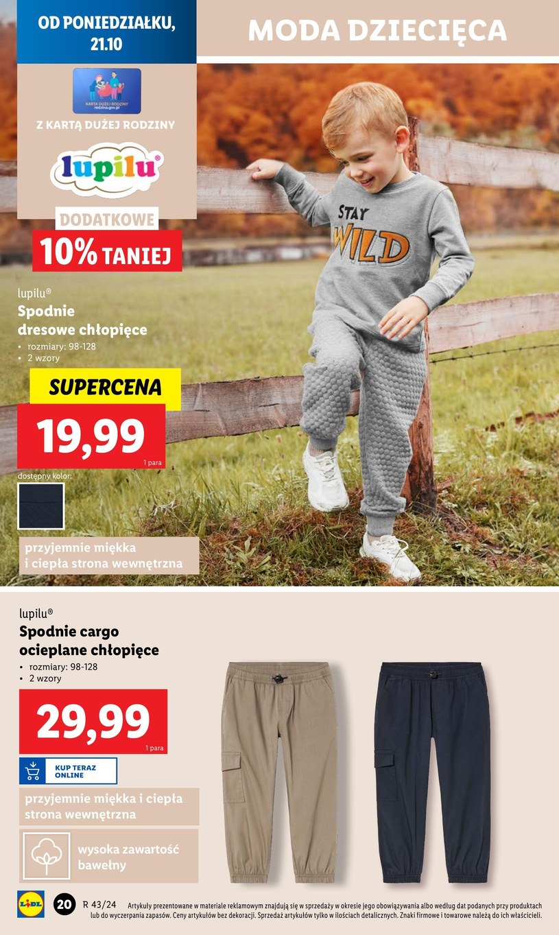 Gazetka: Modne zakupy w niższej cenie – Lidl - strona 20