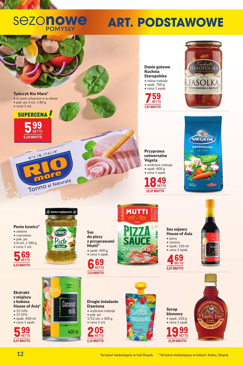 Gazetka: Profesjonalne produkty, niskie ceny – Makro Cash&Carry - strona 12