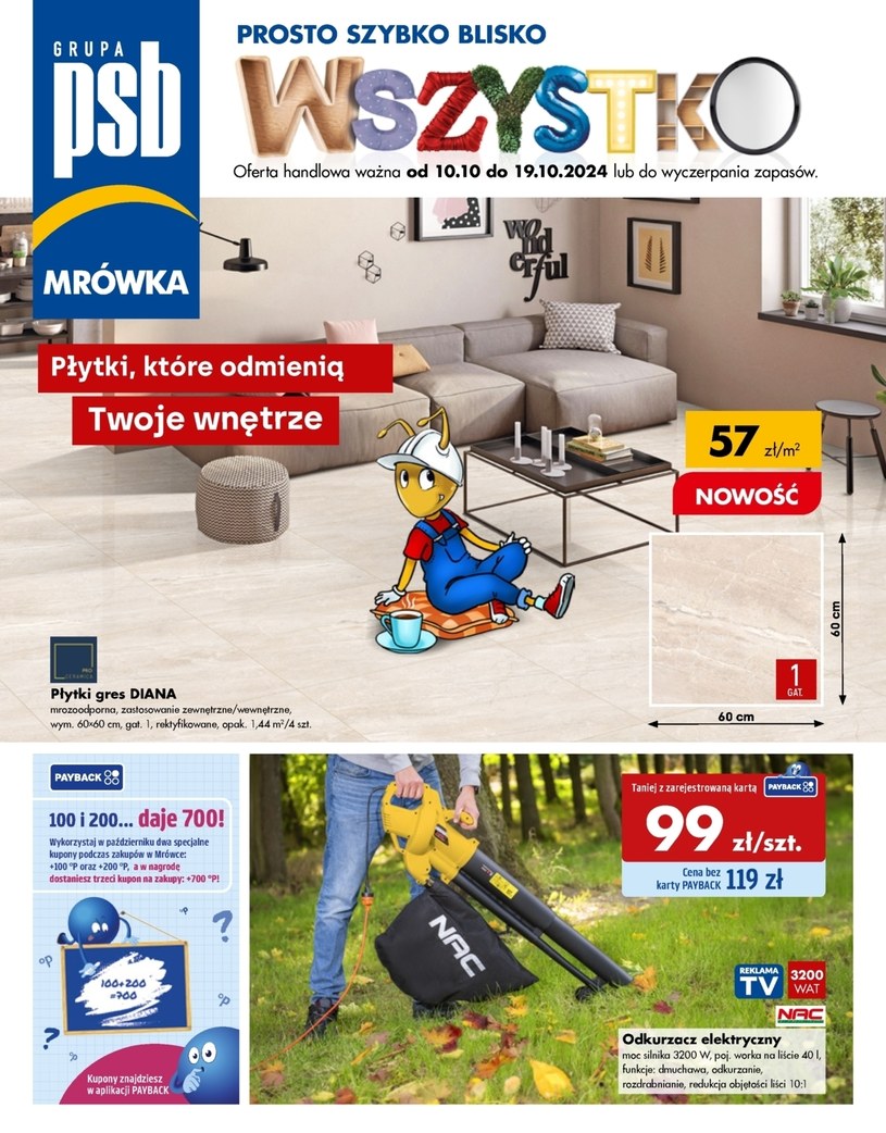 Gazetka: Odmień swoje wnętrze - PSB Mrówka - strona 1