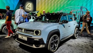 Renault 4 E-Tech ma materiałowy dach i przód za szybką. Fani oszaleją