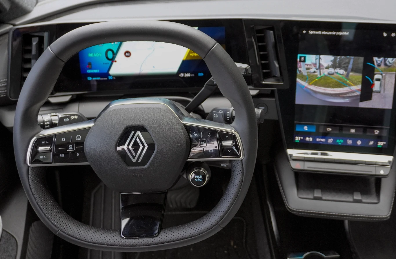 Wnętrze Renault Scenic E-Tech
