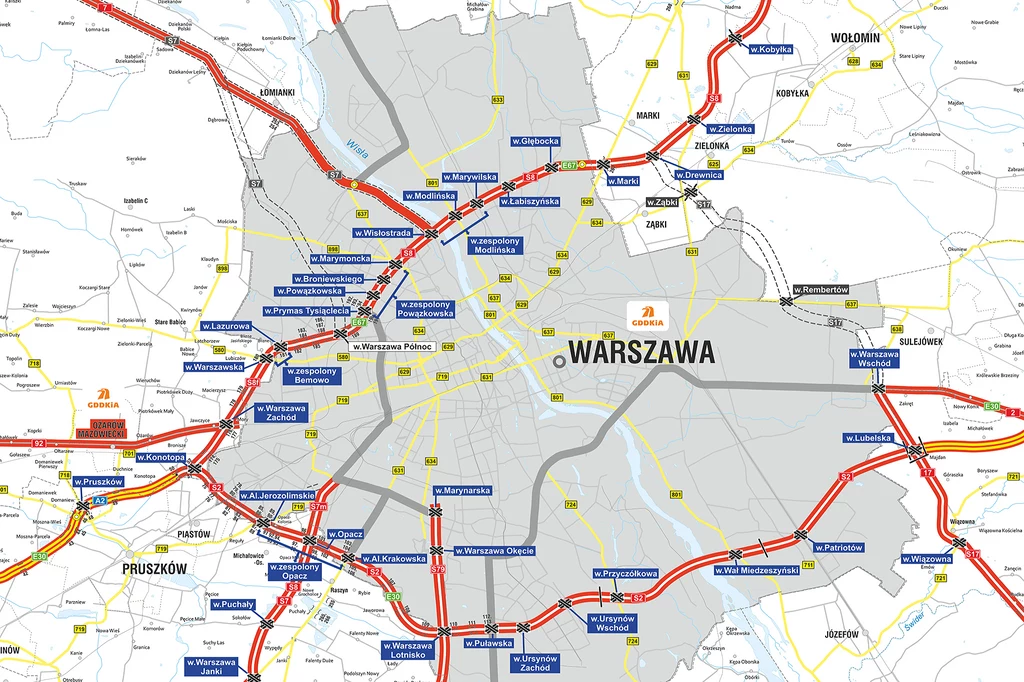 Powstaje kolejny odcinek S7. Utrudnienia dla kierowców przez kilka dni