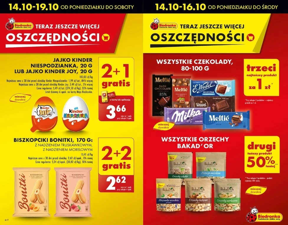 Biedronka oferuje nowe gratisowe promocje! Biedronka oferuje nowe gratisowe promocje!