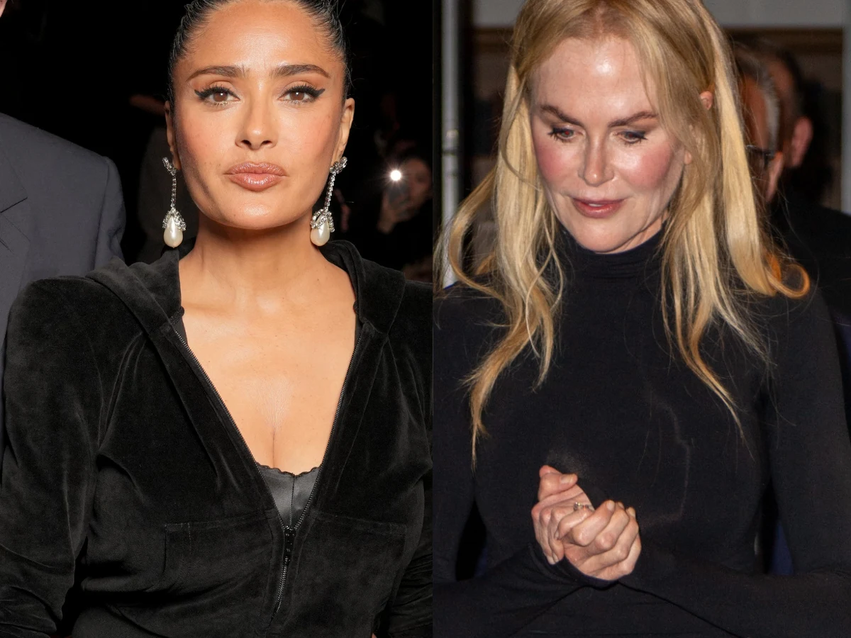 Nicole Kidman i Salma Hayek Nicole Kidman i Salma Hayek