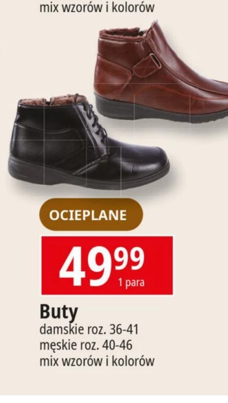 Buty ocieplane