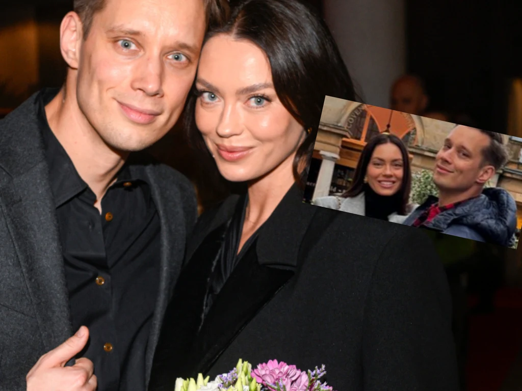 Edyta Zając w ramionach ukochanego