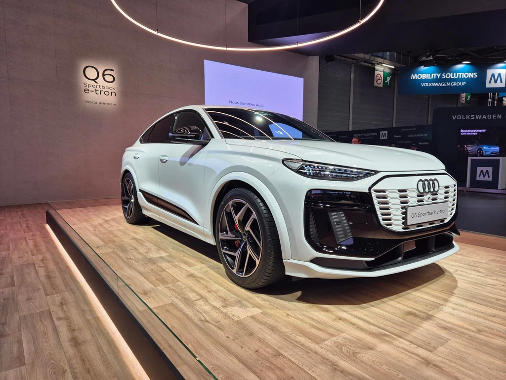 Nowe Audi Q6 Sportback e-tron debiutuje na Paris Motor Show 2024