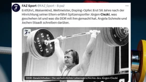 Juergen Ciezki był gwiazdą sportu w NRD w latach 70. Historia jego i rodziny jest wstrząsająca