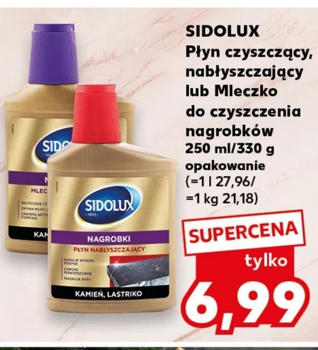 Mleczko do czyszczenia nagrobków Sidolux