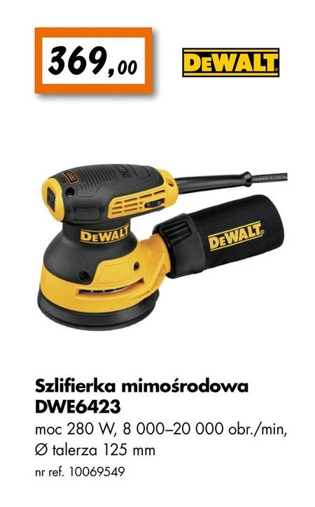 Шліфувальна машинка Dewalt