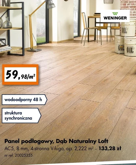 Panel podłogowy Loft