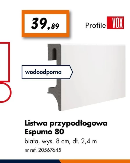 Listwa przypodłogowa VOX