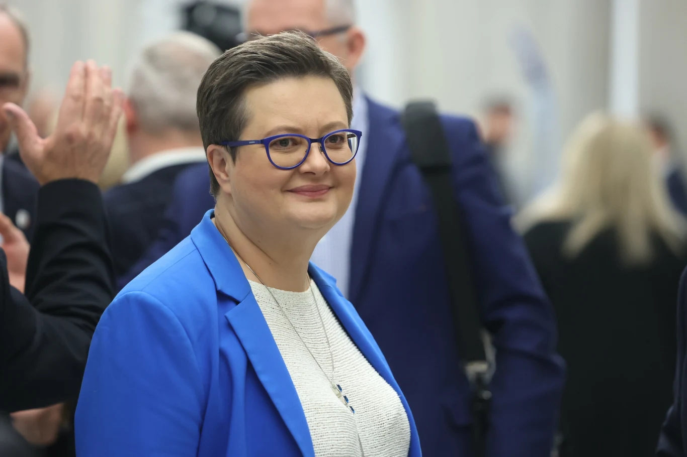 Katarzyna Lubnauer, posłanka Koalicji Obywatelskiej. Wbija szpile prezydentowi oraz Markowi Sawickiemu Katarzyna Lubnauer, posłanka Koalicji Obywatelskiej. Wbija szpile prezydentowi oraz Markowi Sawickiemu