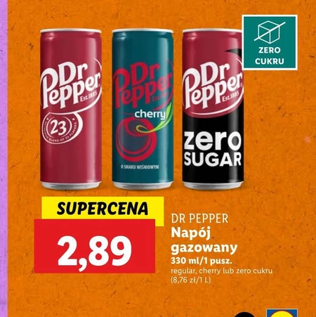 Газований напій Dr Pepper