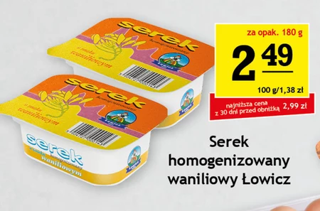 Serek homogenizowany Łowicz