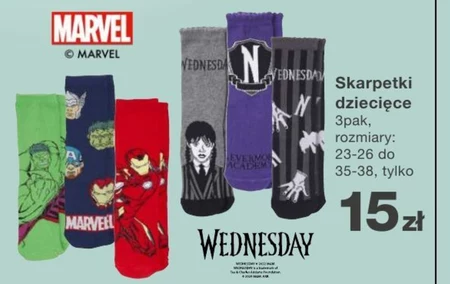 Skarpetki dziecięce Marvel