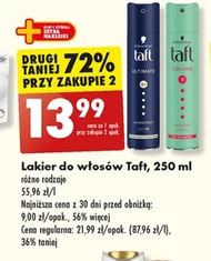 Lakier do włosów Taft