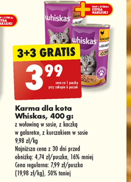 Karma dla kota Whiskas