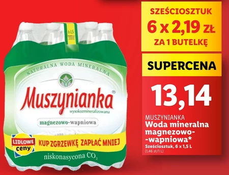 Woda mineralna Muszynianka