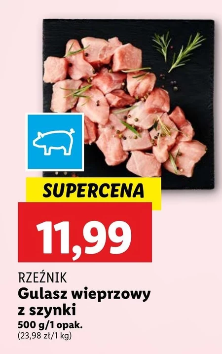 Gulasz wieprzowy Rzeźnik