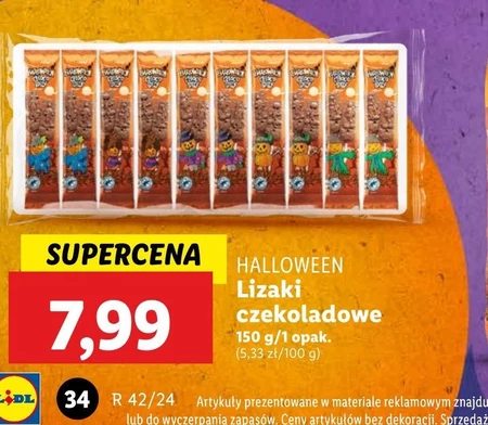 Lizak czekoladowy Halloween