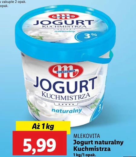 Jogurt naturalny Mlekovita