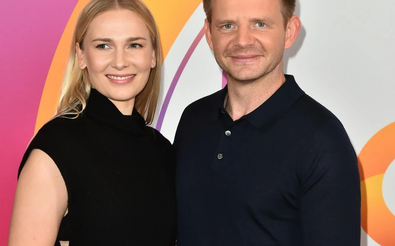 Rafał Zawierucha z żoną, Beatą Wiśnicką. Rafał Zawierucha z żoną, Beatą Wiśnicką.