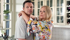 Bruno (Lesław Żurek) i Karolina (Marta Dąbrowska)