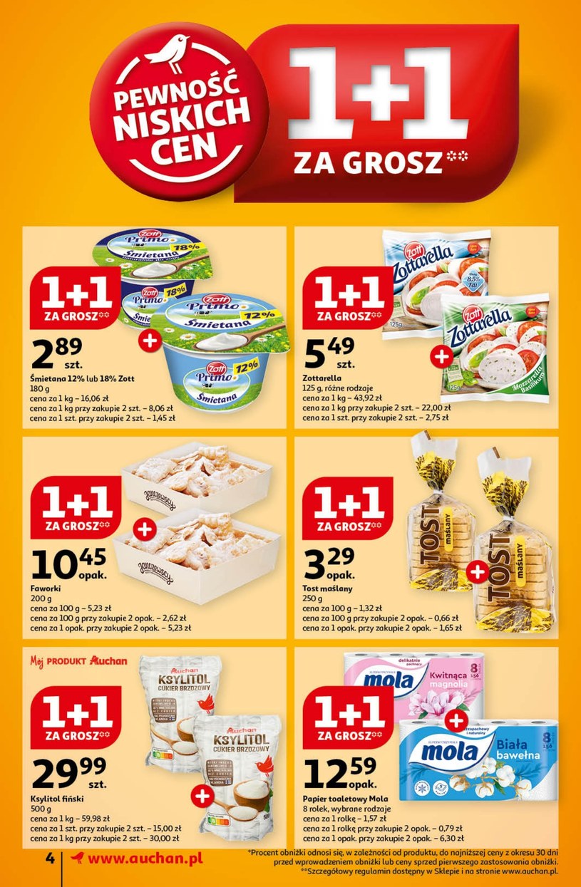 Gazetka: Mega okazje w Auchan Supermarket  - strona 4