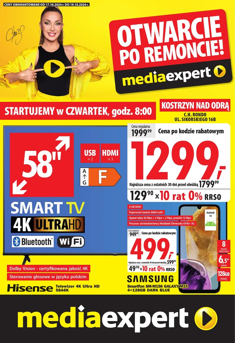 Gazetka promocyjna Media Expert - ważna od 17. 10. 2024 do 19. 10. 2024