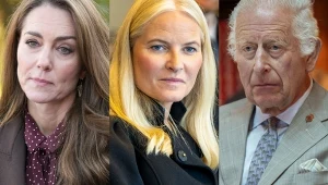 Księżna Kate, księżna Mette-Marit, król Karol