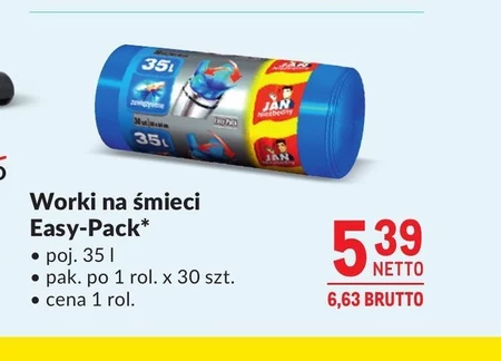 Worki na śmieci Jan Niezbędny