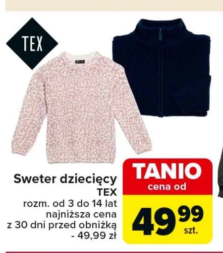 Sweter dziecięcy TEX