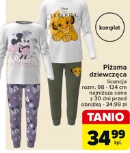 Piżama dziewczęca Lion