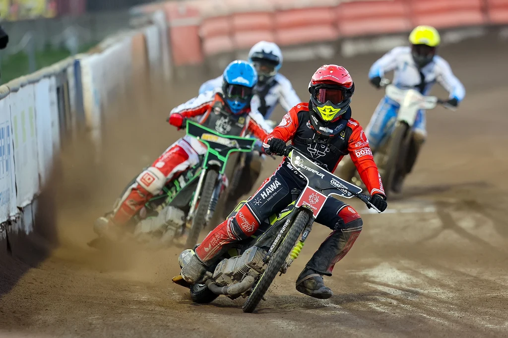 Hubert Łęgowik w akcji. Finał KLŻ 2024. Hubert Łęgowik w akcji. Finał KLŻ 2024.