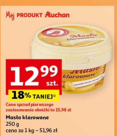 Masło klarowane Auchan