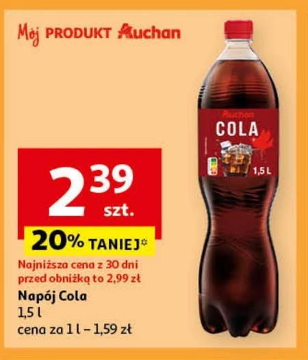 Napój gazowany Auchan