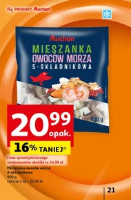 Mieszanka owoców Auchan