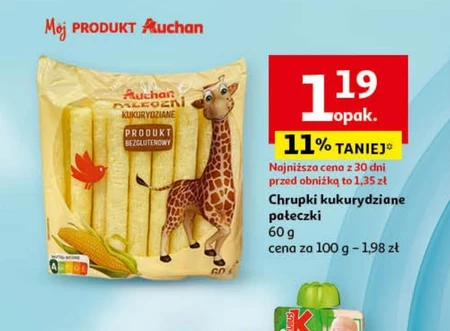 Chrupki kukurydziane Auchan