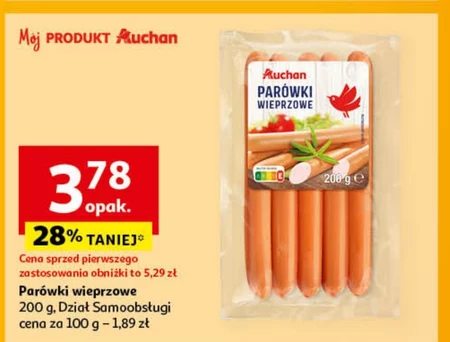 Parówki Auchan