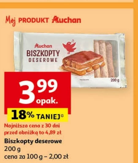 Biszkopty Auchan