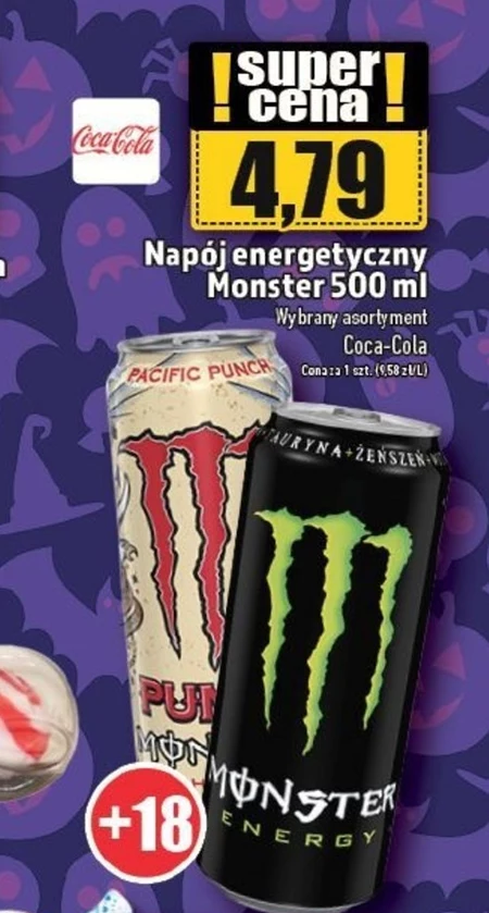 Napój energetyczny Monster