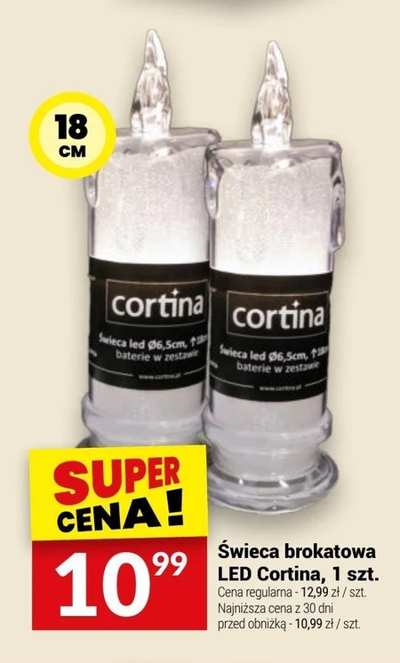 Świeca led Cortina