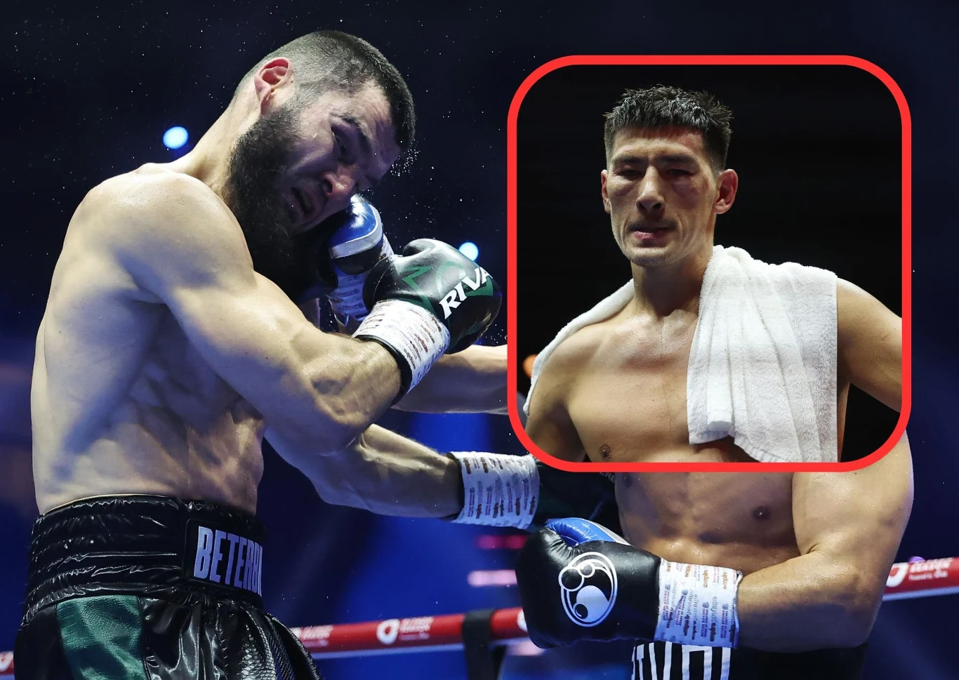 Artur Beterbijew (z lewej) i Dmitrij Biwoł stoczyli fantastyczną walkę o pasy IBF, IBO, WBC i WBO kategorii półciężkiej Artur Beterbijew (z lewej) i Dmitrij Biwoł stoczyli fantastyczną walkę o pasy IBF, IBO, WBC i WBO kategorii półciężkiej