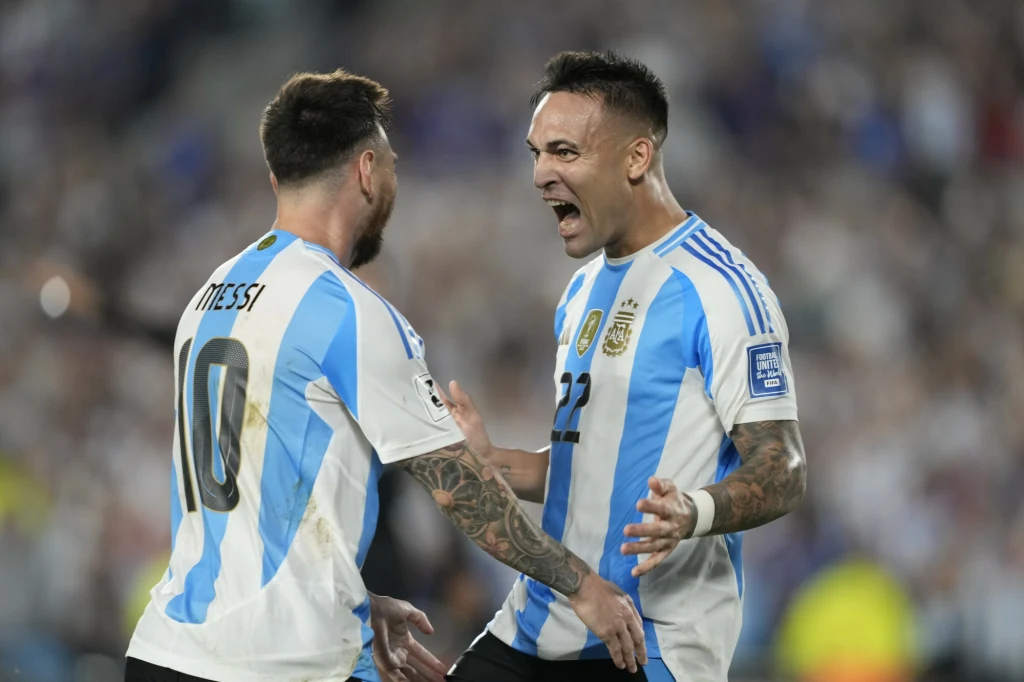 Lionel Messi i Lautaro Martinez