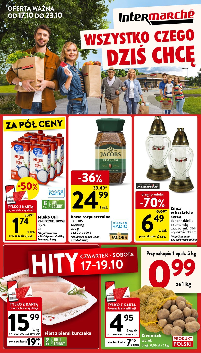 Gazetka promocyjna Intermarche Super - ważna od 17. 10. 2024 do 23. 10. 2024