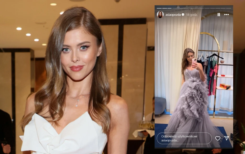 Joanna Opozda w nowej kreacji