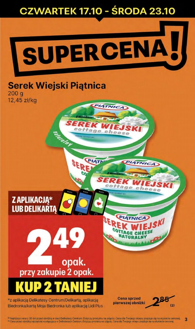 Gazetka: Super cena w Delikatesach Centrum  - strona 3