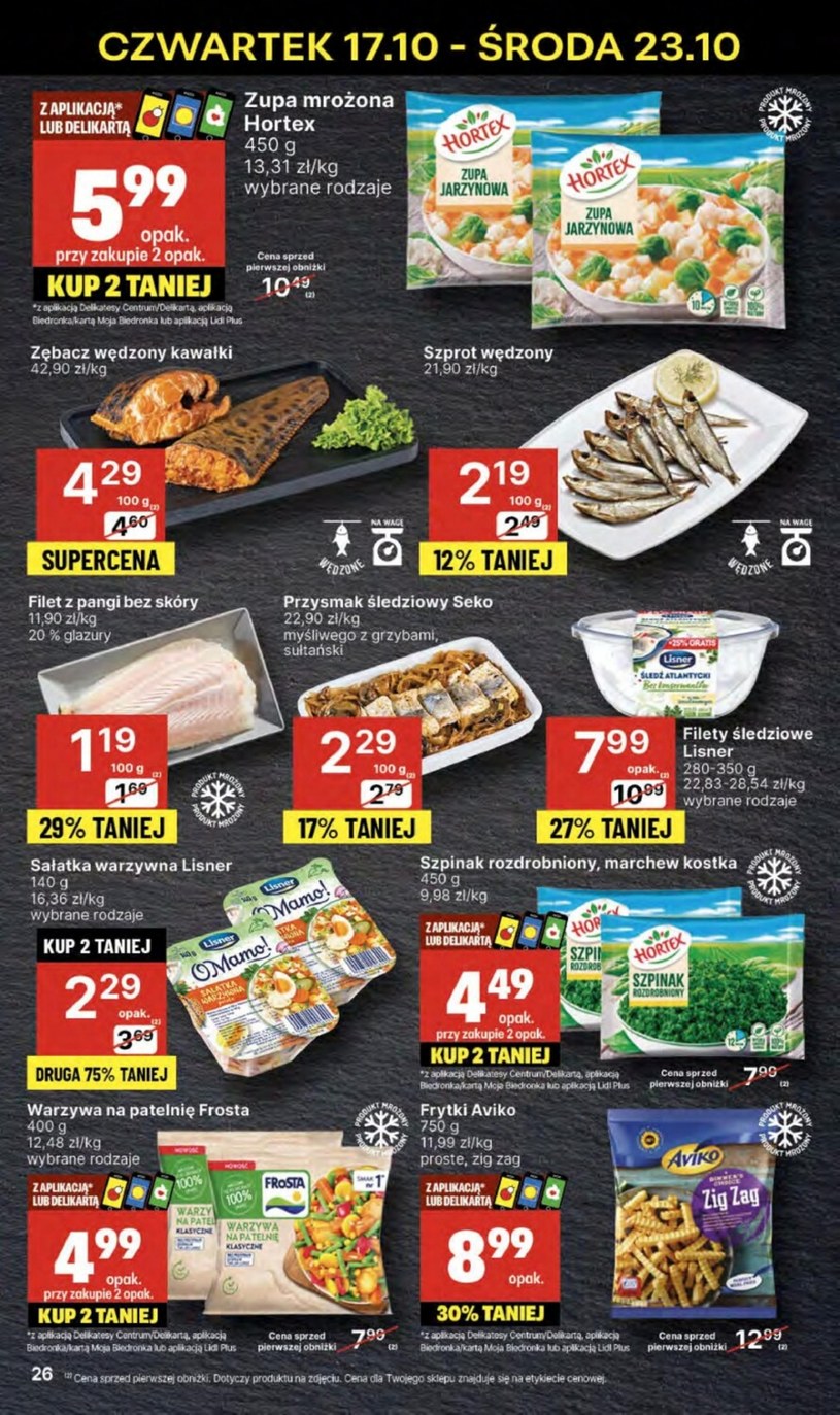 Gazetka: Super cena w Delikatesach Centrum  - strona 26